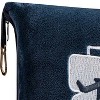 Plazatex 100% Polyester Comfort Fly Travel Wrinkle Resistant Pillow & Blanket Set 40" x 70" Navy - 4 of 4