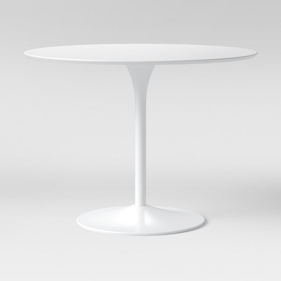 target white round table