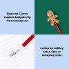 Yoobi Holiday Novelty Ballpoint Pen Gingerbread Squishy Topper Pen 1.0mm Black Ink Stocking Stuffer - 3 of 4