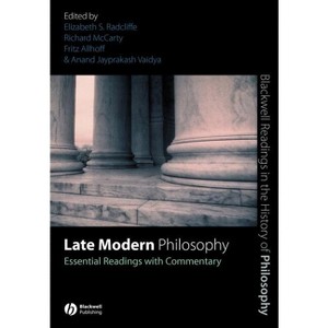 Late Modern Philosophy - (Blackwell Readings in the History of Philosophy) (Paperback) - 1 of 1