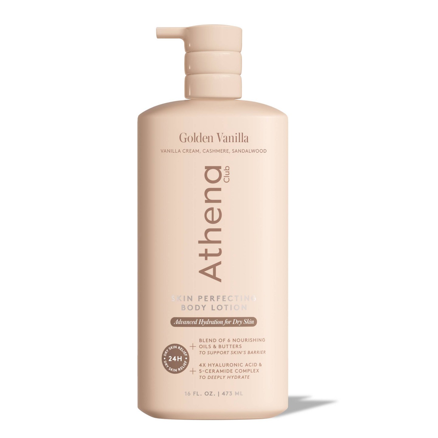 Лосьон для тела Athena Club Skin Perfecting, Golden Vanilla, 16 fl oz — фото 1