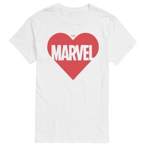 Men's - Marvel - Heart Valentine Short Sleeve Graphic T-Shirt - 1 of 3