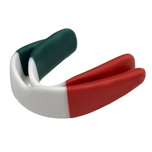 Amber Fight Gear Custom Fit Boil & Bite Mouthguard for Boxing, MMA, Easy Mold, Mexico, 10 Pack - 1 of 1