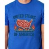Men's United Steaks of America Patriotic Funny T-Shirt - 4 of 4