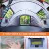 4-6 Persons White + Brown Pop-Up Boat Tent, our tent will bring you a pleasant camping experience. - 4 of 4