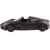 Maserati MC20 Cielo Nero Opaco Matt Black with DISPLAY CASE Limited Edition to 40 pieces Worldwide 1/18 Model Car by BBR - 4 of 4
