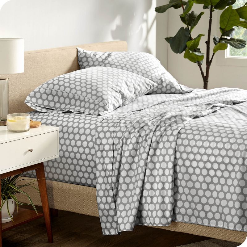 Printed Pattern Microfiber Sheet Set by Bare Home, 1 of 6