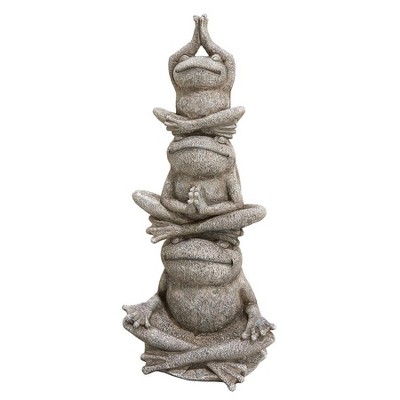 Design Toscano Tower Of Frog Power Garden Statue