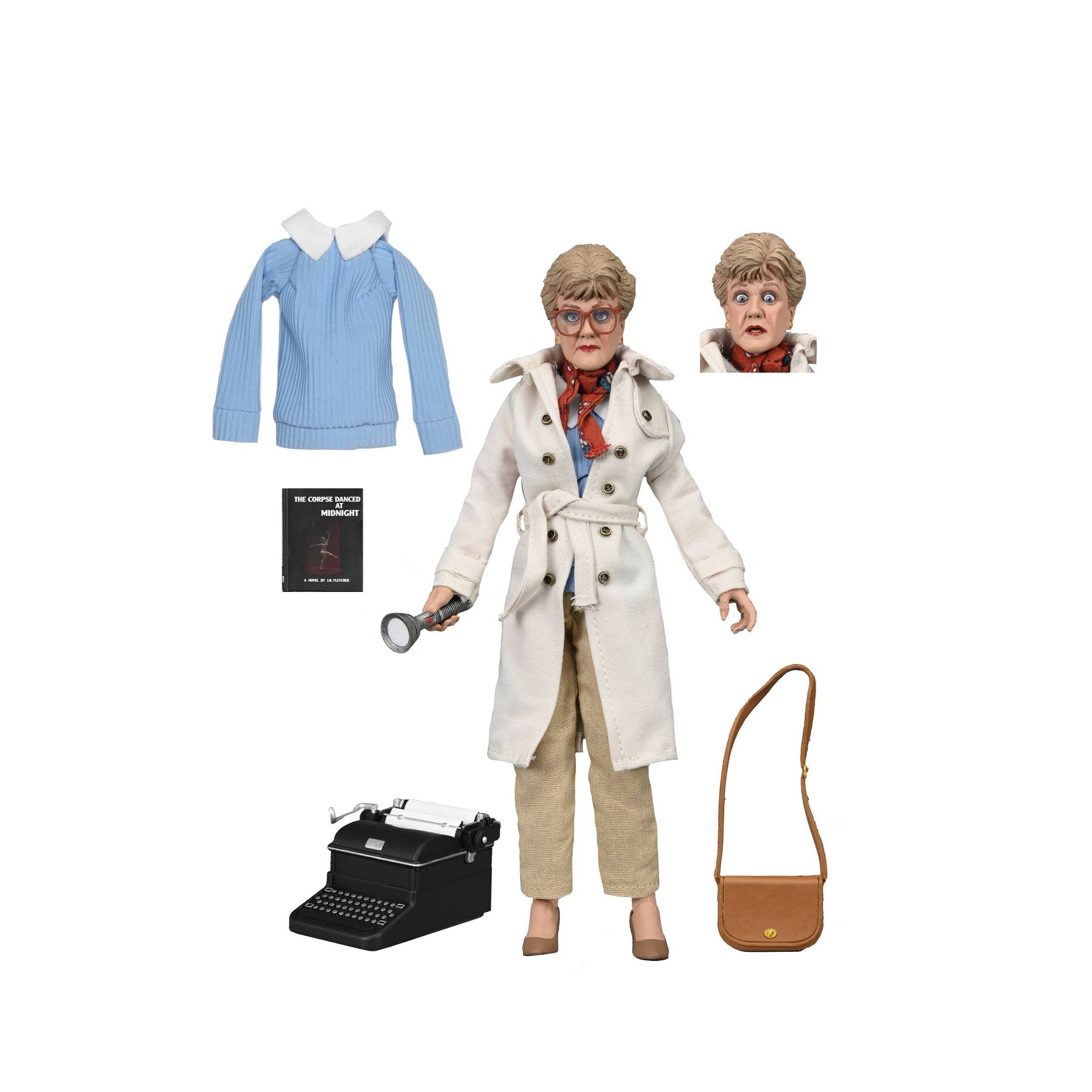 NECA Murder She Wrote Clothed Action Figure - Jessica Fletcher - 8"