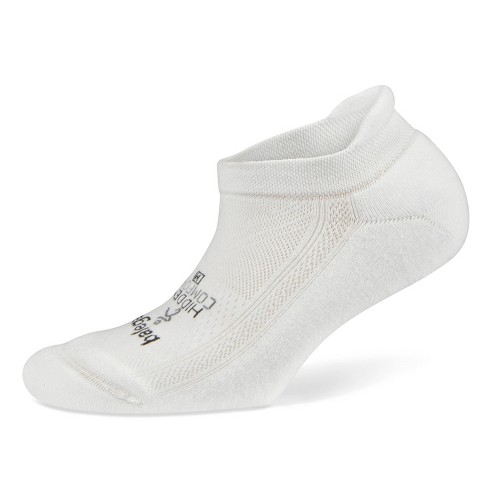 Balega Hidden Comfort No Show Socks - White L : Target