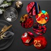 Courtside Market Studio Series 25 Reasons to Celebrate 4″ Round Ceramic Coasters – 6 Piece Set - 2 of 2