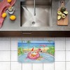 Stupell Industries Santa Pool Float & Cocktail Printed Anti-Fatigue Floor Mat, design by Paul Brent, 30"x18" - 2 of 4