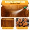 FDW Dog House Easy To Set Up Outdoor Indoor Wooden Dog House - 4 of 4