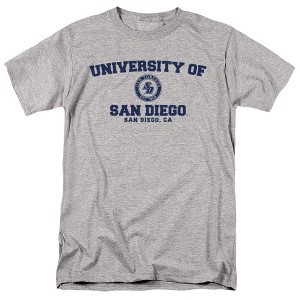 Men's University of San Diego Official Circle Logo Adult T-Shirt - 1 of 4