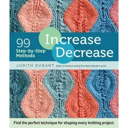 Increase, Decrease - by  Judith Durant (Spiral Bound)