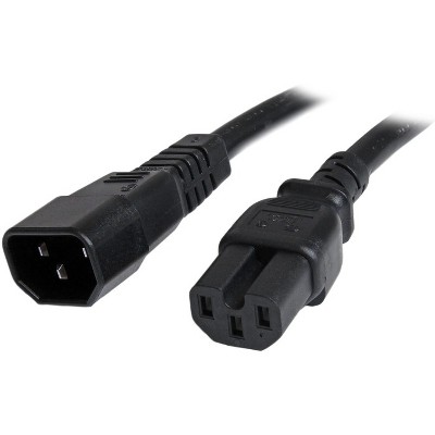 StarTech.com - Heavy Duty Extension Cord - IEC C14 to IEC C15 - 15A