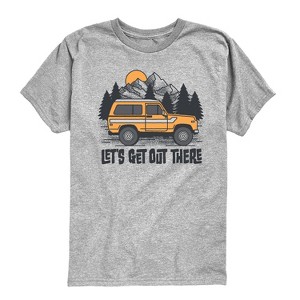 Boys' - Instant Message - Let's Get Out There Short Sleeve Graphic T-Shirt - 1 of 4