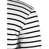 Lars Amadeus Men's Casual Striped Crew Neck Long Sleeve Pullover T-Shirt - 3 of 4