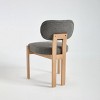 Vatros Chenille Upholstered Side Chair Dining Chairs - 4 of 4