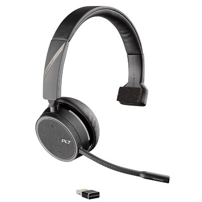 Plantronics Voyager 4210 UC Series USB-A Bluetooth Wireless Headset, Black (211317-101)