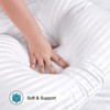 BRINJOY Queen Size Sleep Pillows 2-Pack - Ultra-Soft Down Alternative Microfiber Pillows for Side & Back Sleepers - 4 of 4