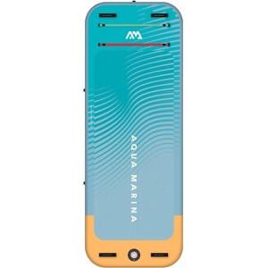 Aqua Marina 8.2'' Peace Inflatable Fitness Mat - Turquoise Blue - 1 of 4