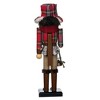 Kurt Adler 15 Inch Wooden Woodsman Nutcracker - 2 of 4