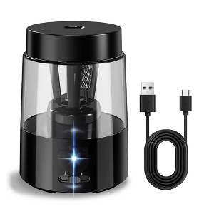 Aoibox Electric Pencil Sharpener, Automatic Sharpeners for Kids, Rechargeable for Colored Pencils, Auto Stop, Suitable for School and Home Use - 1 of 4