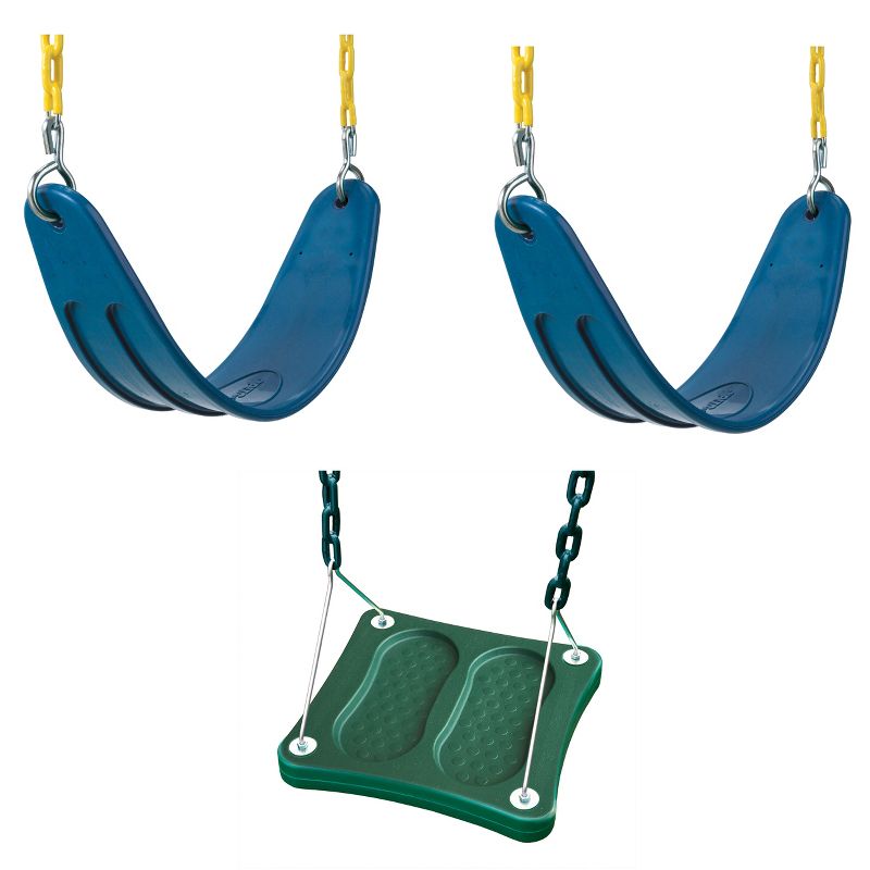 Swing-N-Slide Two Extreme Duty Swing Seats with a Stand-Up Swing, 1 of 11