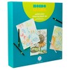 24pg Watercolor Coloring Book Set Floral and Fauna - Mondo Llama™: Adult DIY Art Kit with Markers, 8 Pieces - 4 of 4
