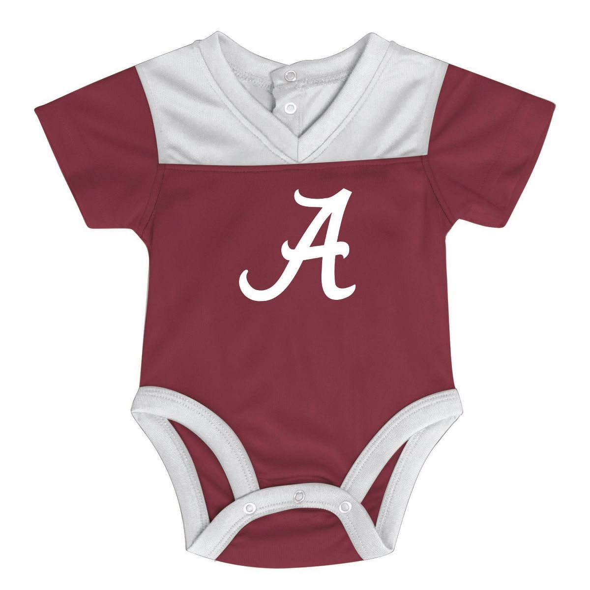 NCAA Alabama Crimson Tide Newborn 2pk Jersey Bodysuit - thumbnail 4