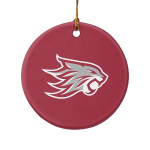 California State University Chico Primary Logo Porcelain Holiday Christmas Tree Ornament - 1 of 4