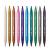 KINGART Twin-Tip Metallic Pens 10 Colors - 2 of 4