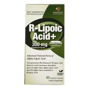 Genceutic Naturals R-Lipoic Acid Plus 300 mg - 60 Vcaps - 1 of 3