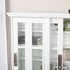 Media Cabinet with Sliding Doors - MZ1072 - White - SEI - 3 of 4