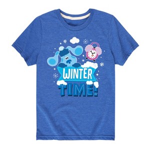 Boys' - Blue's Clues & You! - Winter Time Short Sleeve Graphic T-Shirt - 1 of 4