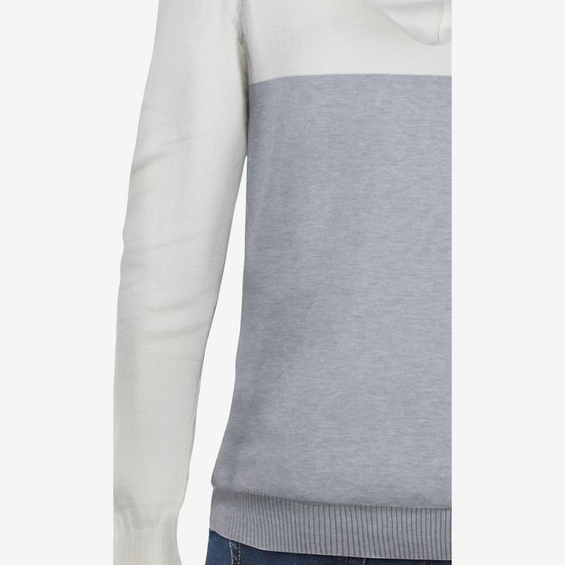 X RAY Men's Hooded Long Sleeve Sweatshirt Solid Casual Pullover Hoodie Sweater, 5 of 6