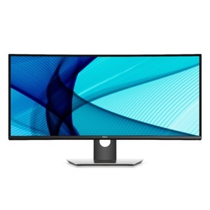 Manufacturer Refurbished Dell U3417W 34" QHD 5ms (3440 x 1440) Monitor, Black - 1 of 1