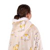 The Bare Homey - Kids Wearable Blanket - Fleece Side Pockets - 2 of 4