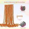 12 Pcs Orange Bead Necklaces, 33 Inch 7mm Halloween Mardi Gras Party Favors For Parade Wedding Celebrations Decor - 3 of 4