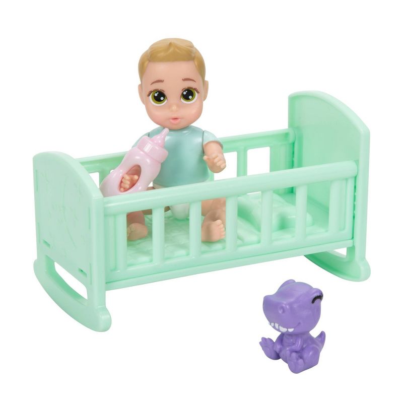 Perfectly Cute My Lil&#39; Surprise 4&#34; Baby Doll with Crib, 3 of 9