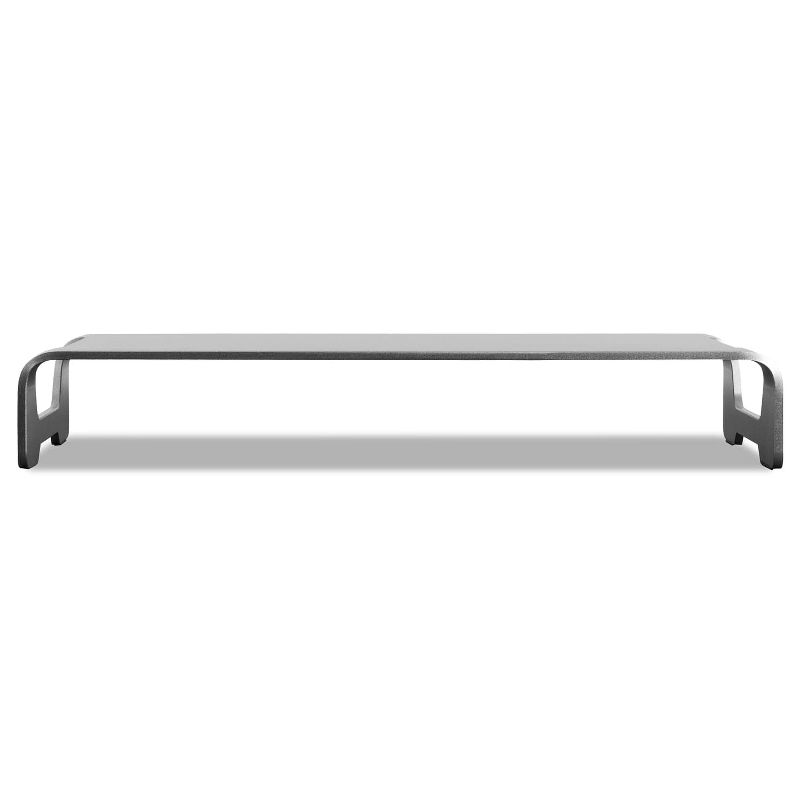Mount-It! Aluminum Monitor Stand For iMac - Metal Monitor Stand Desktop Organizer w/ Keyboard Storage - Universal Monitor Riser For PC & Laptop, 3 of 9