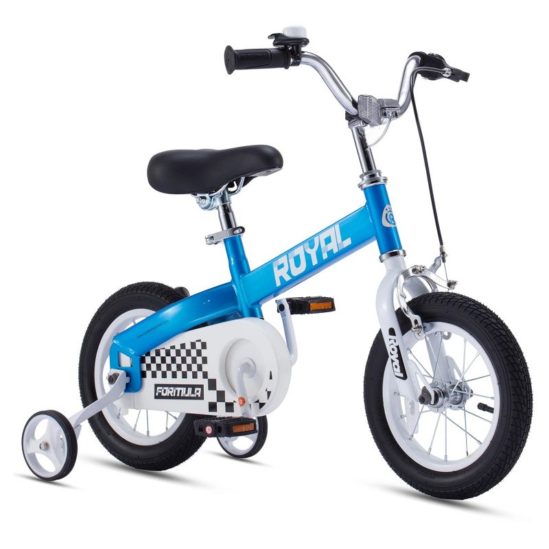 RoyalBaby Formula Kids Bike with Kickstand, Dual Hand Brakes, and Adjustable Handlebar & Seat, for Boys and Girls Ages 3 to 10, 1 of 7
