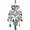 Elegant Lighting Maria Theresa 5 light Chrome Wall Sconce Clear Royal Cut Crystal - 2 of 3