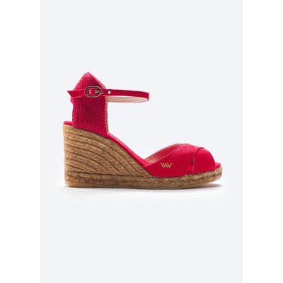 Aiguablava Limited Edition Canvas Espadrille Sandal Wedges