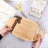 Pavilion Gift Company - Family Friends Football - Bamboo Serving Board Set - Serving Sets - 4 of 4