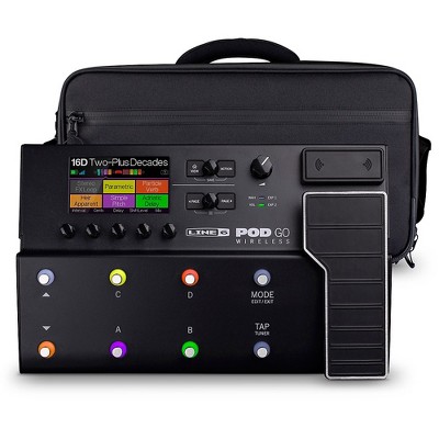 Line 6 Pod Go Wireless Guitar Multi-effects Processor With Shoulder Bag :  Target