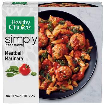 Healthy Choice Simply Steamers Frozen Meatball Marinara - 10oz