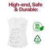 Smarty Had A Party White w/ Silver Antique Floral Paper Dinner Napkins - 600 pcs - 4 of 4