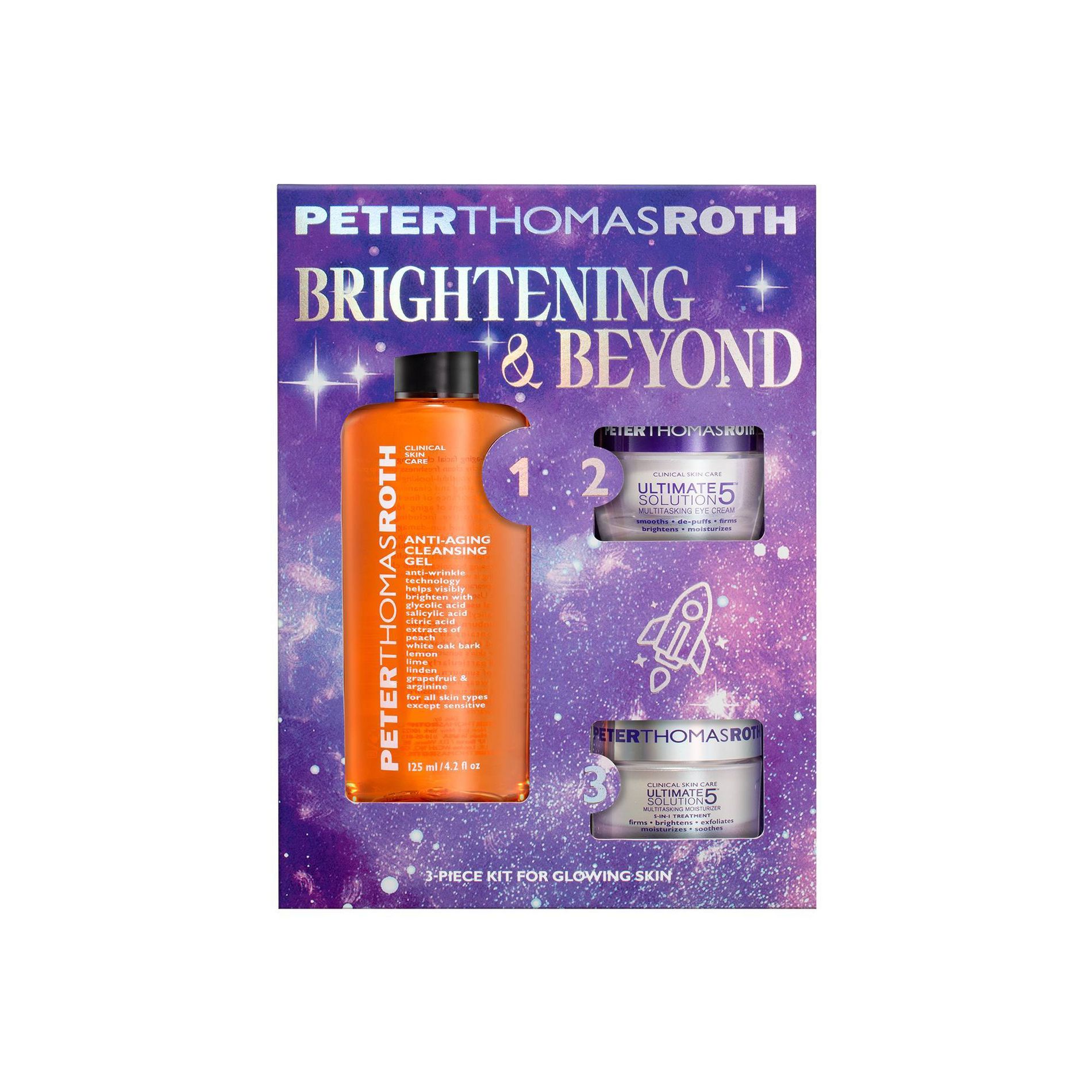 PETER THOMAS ROTH - Brightening & Beyond Travel Kit - 3pc - Ulta Beauty